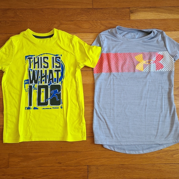 1 Rebook and 1 Under Armour Active shirt 👕 - Picture 2 of 10